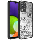 Galaxy A22 4G Kılıf Aynalı Desenli Kamera Korumalı Parlak Zore Mirror Kapak Ayna