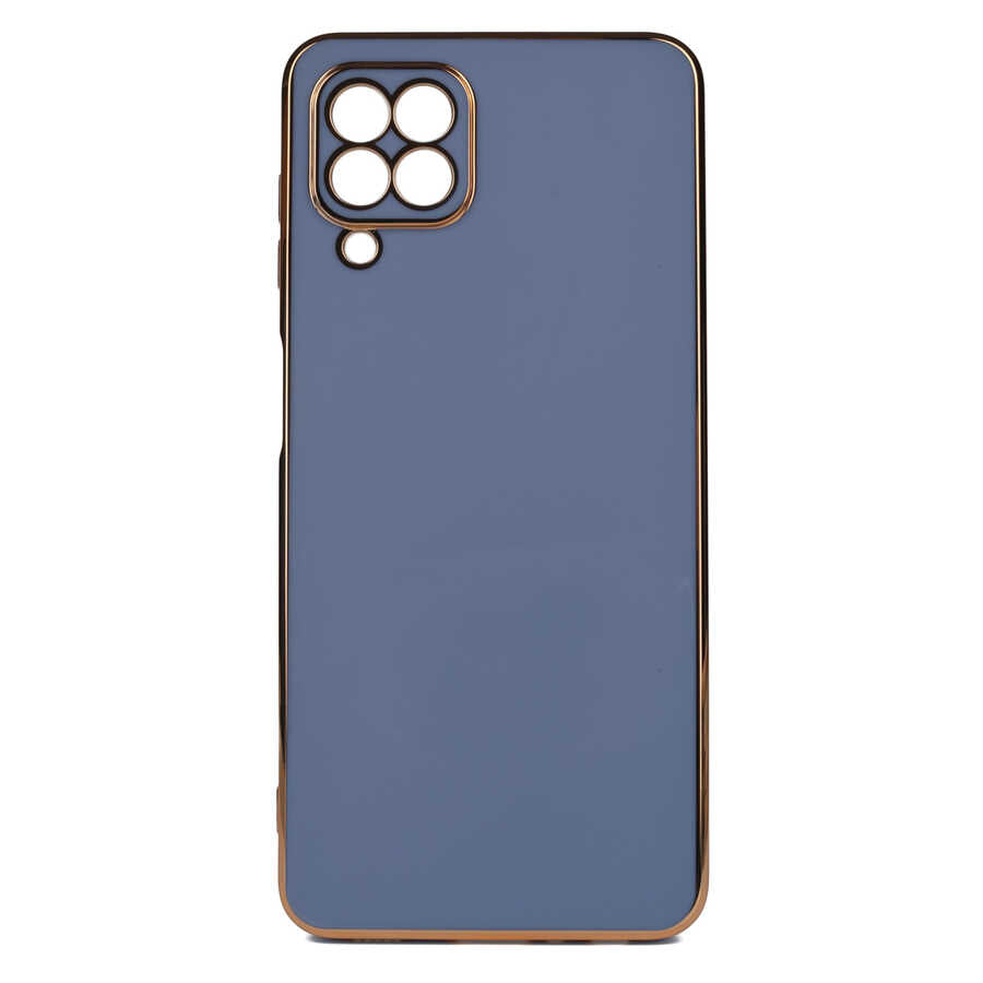 Galaxy A22 4G Kılıf Zore Bark Kapak Rose Gold