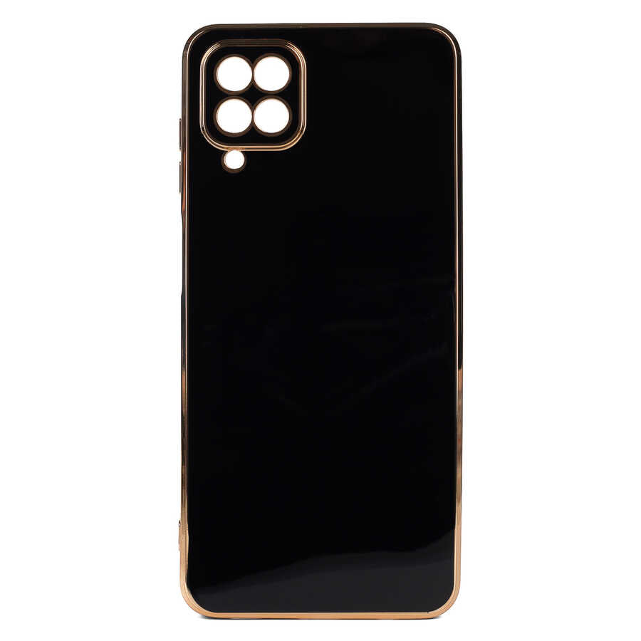 Galaxy A22 4G Kılıf Zore Bark Kapak Siyah