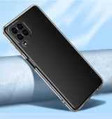 Galaxy A22 4G Kılıf Zore Kamera Korumalı Süper Silikon Kapak Renksiz