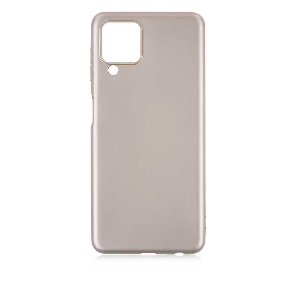 Galaxy A22 4G Kılıf Zore Premier Silikon Kapak Rose Gold