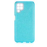 Galaxy A22 4G Kılıf Zore Shining Silikon Gri