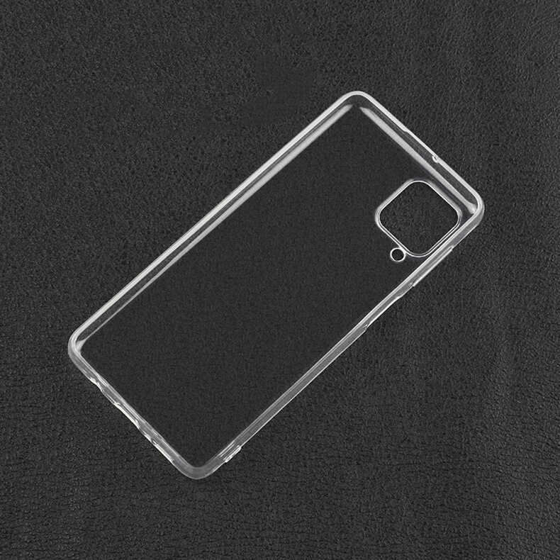 Galaxy A22 4G Kılıf Zore Süper Silikon Kapak Renksiz