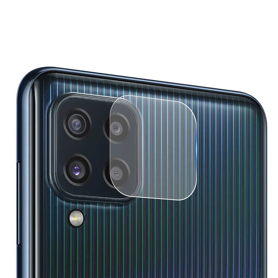Galaxy A22 4G Zore Nano Kamera Koruyucu Renksiz