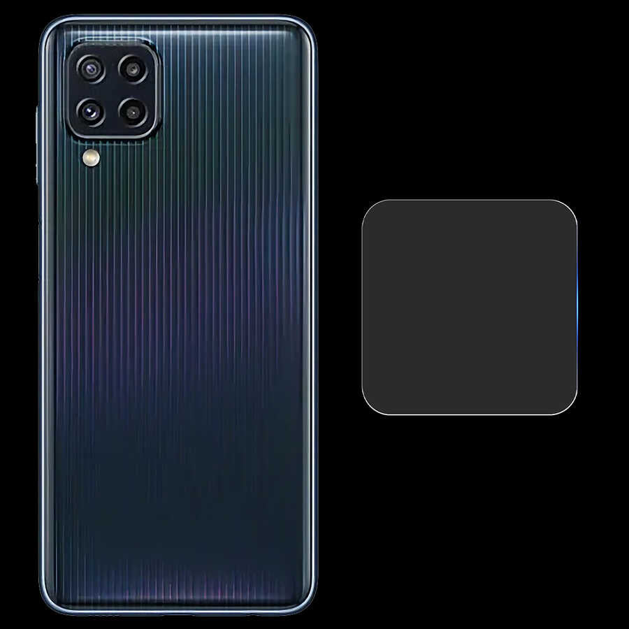Galaxy A22 4G Zore Nano Kamera Koruyucu Renksiz