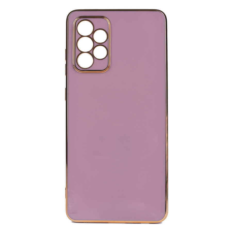 Galaxy A23 Kılıf Zore Bark Kapak Mor