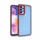 Galaxy A23 Kılıf Zore Flora Kapak Kırmızı
