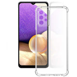 Galaxy A23 Kılıf Zore Kamera Korumalı Nitro Anti Shock Silikon Renksiz