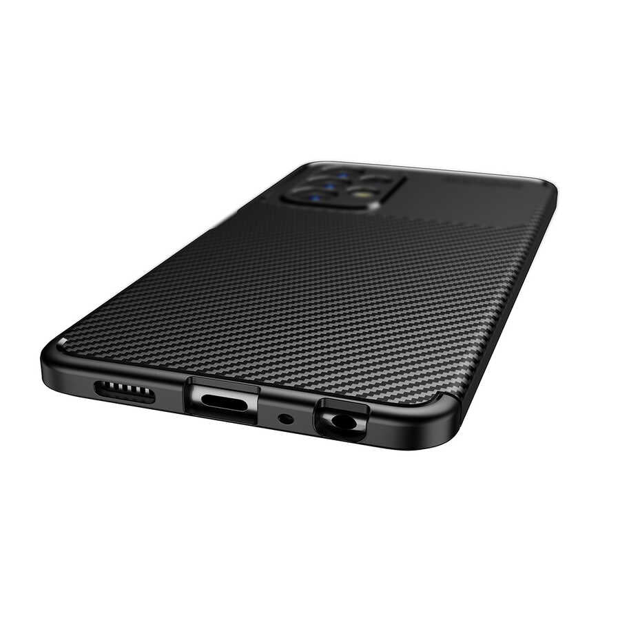 Galaxy A23 Kılıf Zore Negro Silikon Kapak Siyah