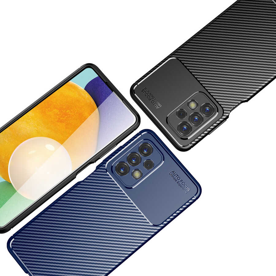 Galaxy A23 Kılıf Zore Negro Silikon Kapak Siyah