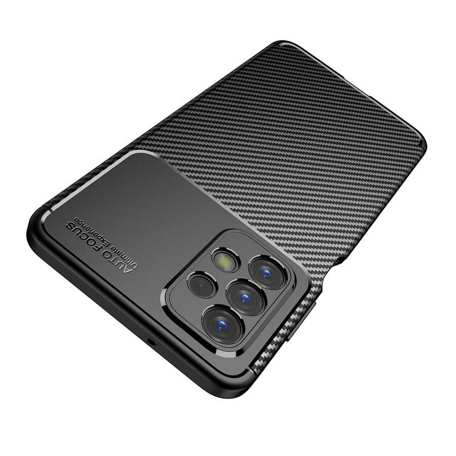 Galaxy A23 Kılıf Zore Negro Silikon Kapak Lacivert