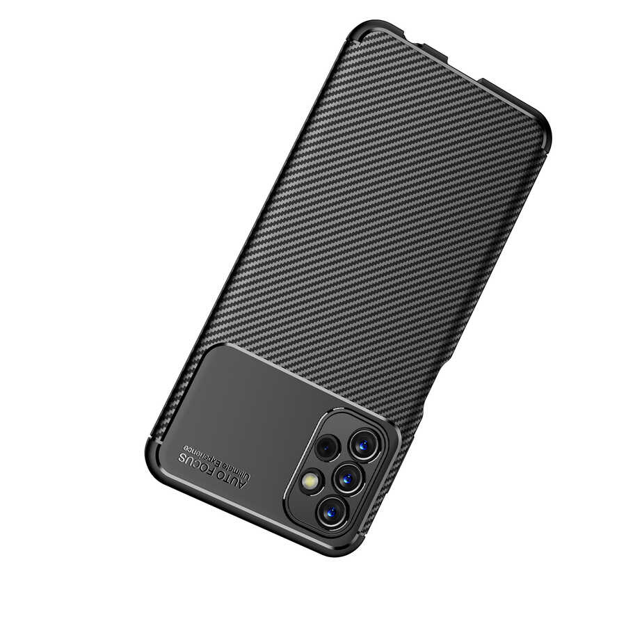 Galaxy A23 Kılıf Zore Negro Silikon Kapak Siyah