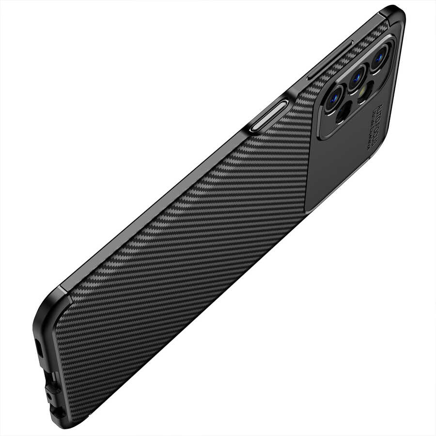 Galaxy A23 Kılıf Zore Negro Silikon Kapak Siyah