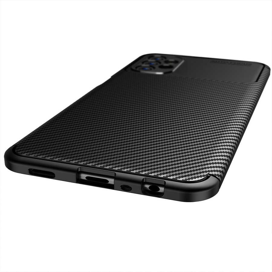 Galaxy A23 Kılıf Zore Negro Silikon Kapak Siyah