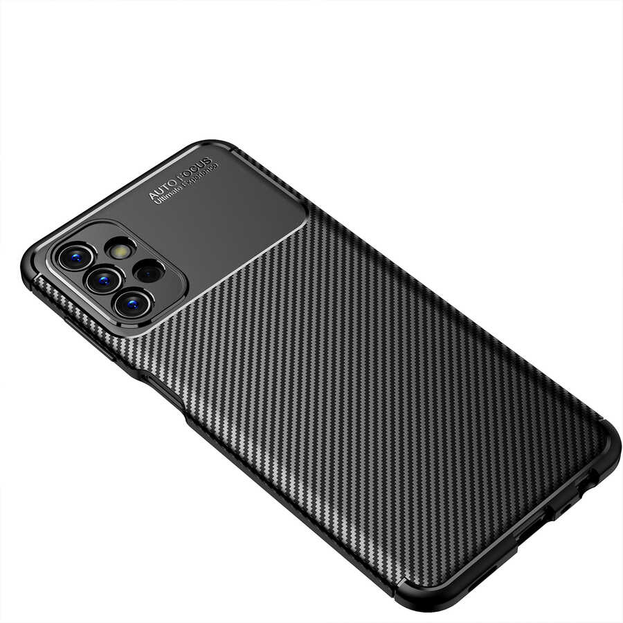 Galaxy A23 Kılıf Zore Negro Silikon Kapak Siyah