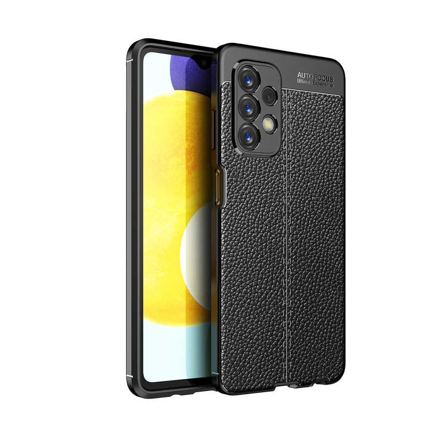 Galaxy A23 Kılıf Zore Niss Silikon Kapak Siyah