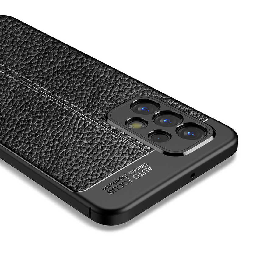 Galaxy A23 Kılıf Zore Niss Silikon Kapak Lacivert
