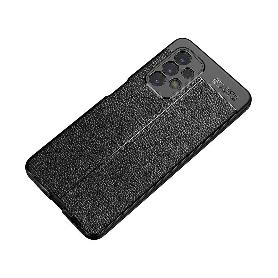 Galaxy A23 Kılıf Zore Niss Silikon Kapak Lacivert