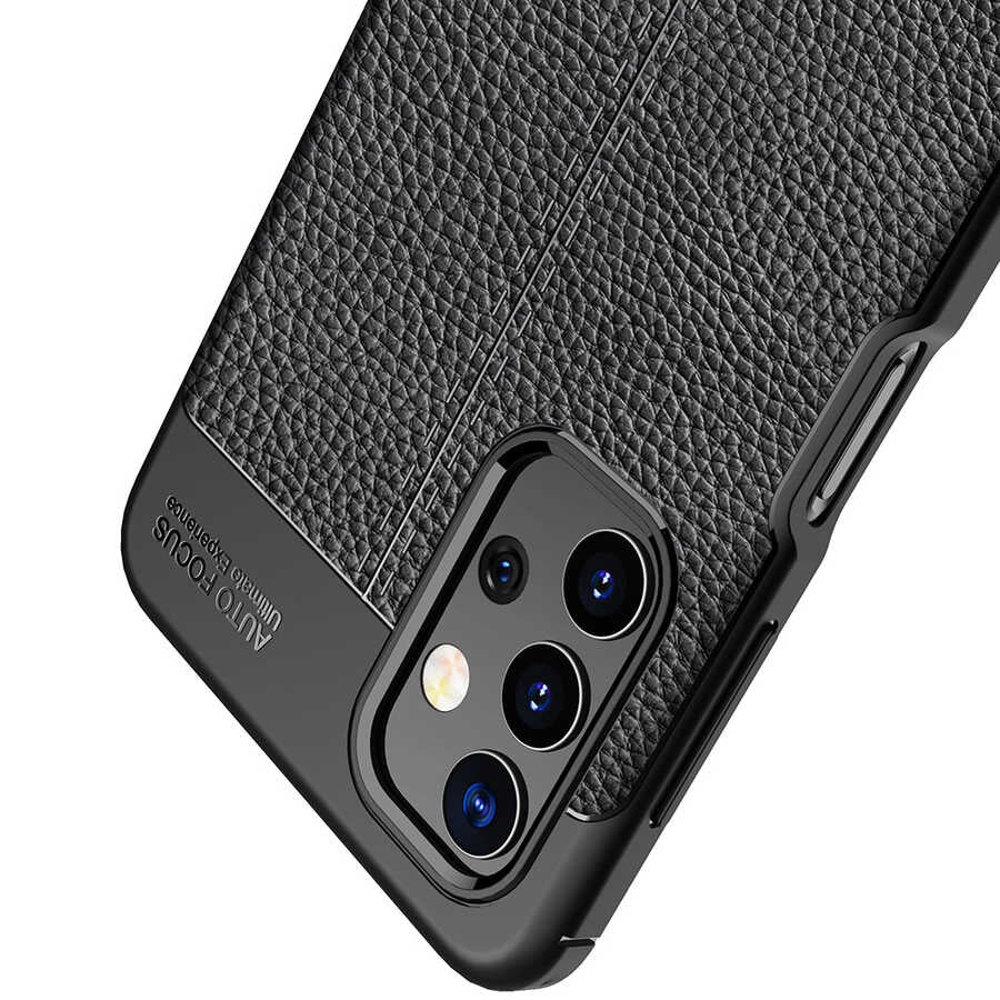 Galaxy A23 Kılıf Zore Niss Silikon Kapak Lacivert