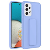 Galaxy A23 Kılıf Zore Qstand Kapak Lila