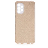 Galaxy A23 Kılıf Zore Shining Silikon Gold