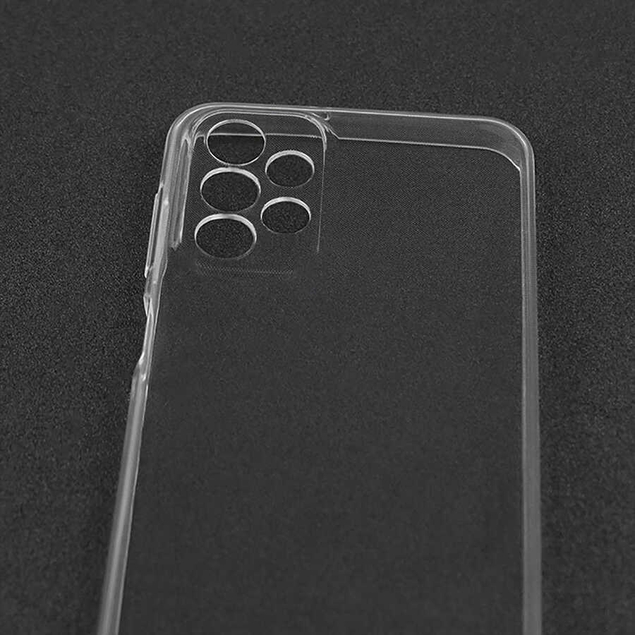 Galaxy A23 Kılıf Zore Süper Silikon Kapak Renksiz