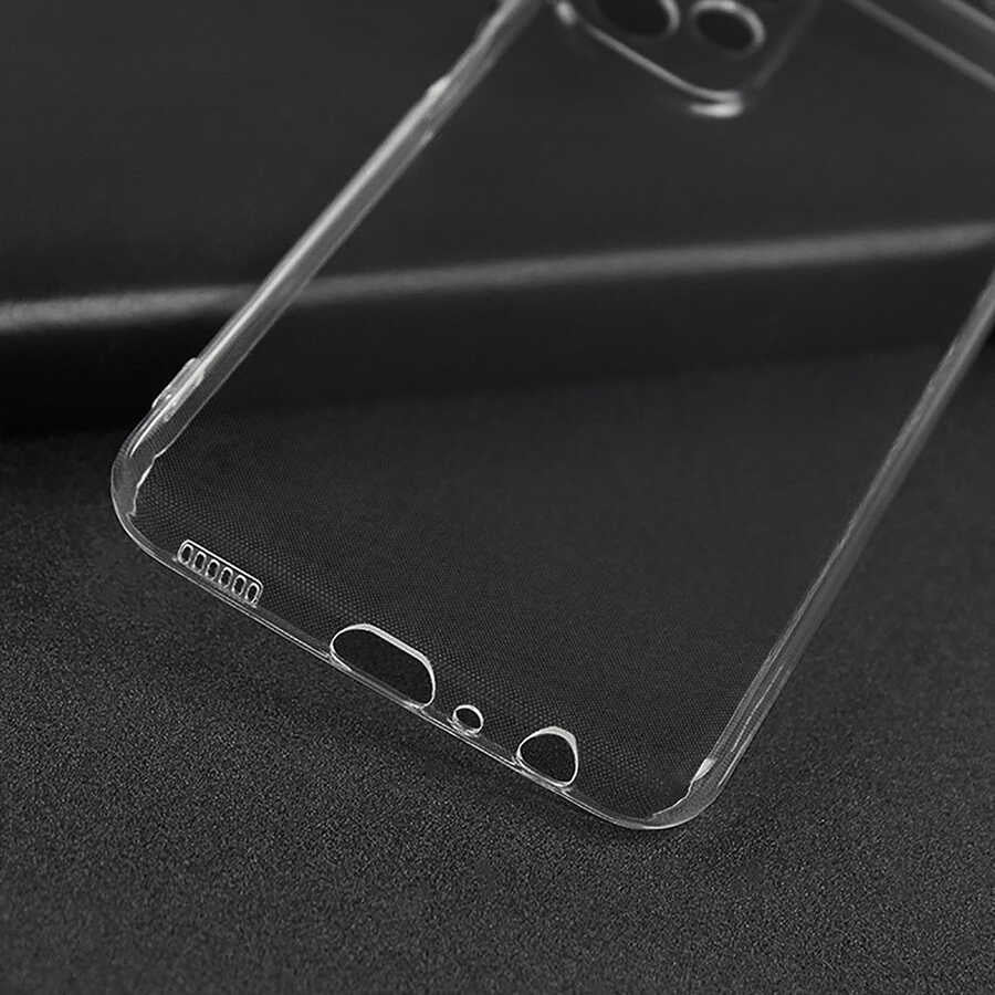 Galaxy A23 Kılıf Zore Süper Silikon Kapak Renksiz