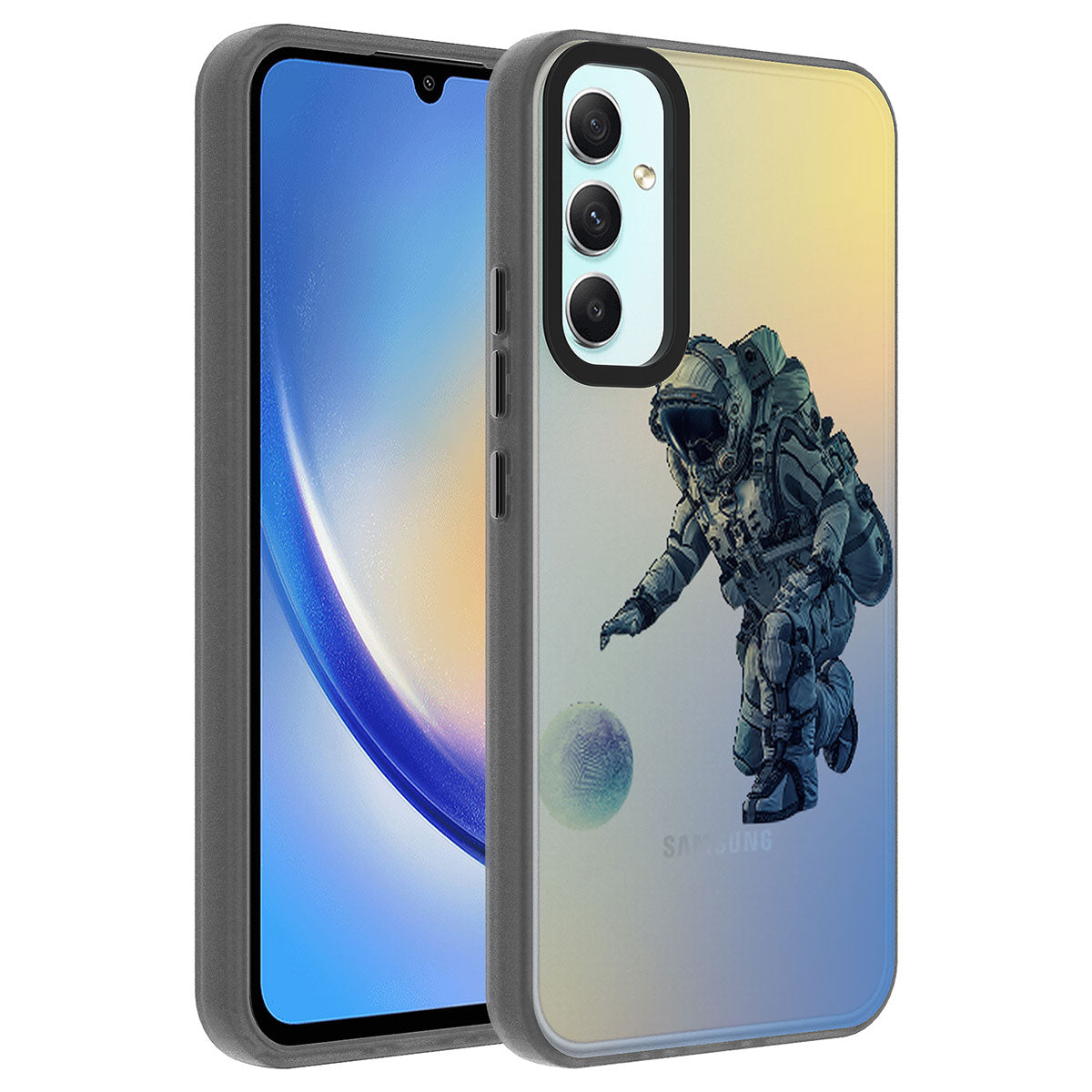 Galaxy A24 Kılıf Desenli Zore Dragon Sert Kapak Have