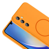 Galaxy A24 Kılıf M-safe Şarj Özellikli Zore Meta Kapak Siyah