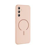Galaxy A24 Kılıf M-safe Şarj Özellikli Zore Meta Kapak Kahverengi