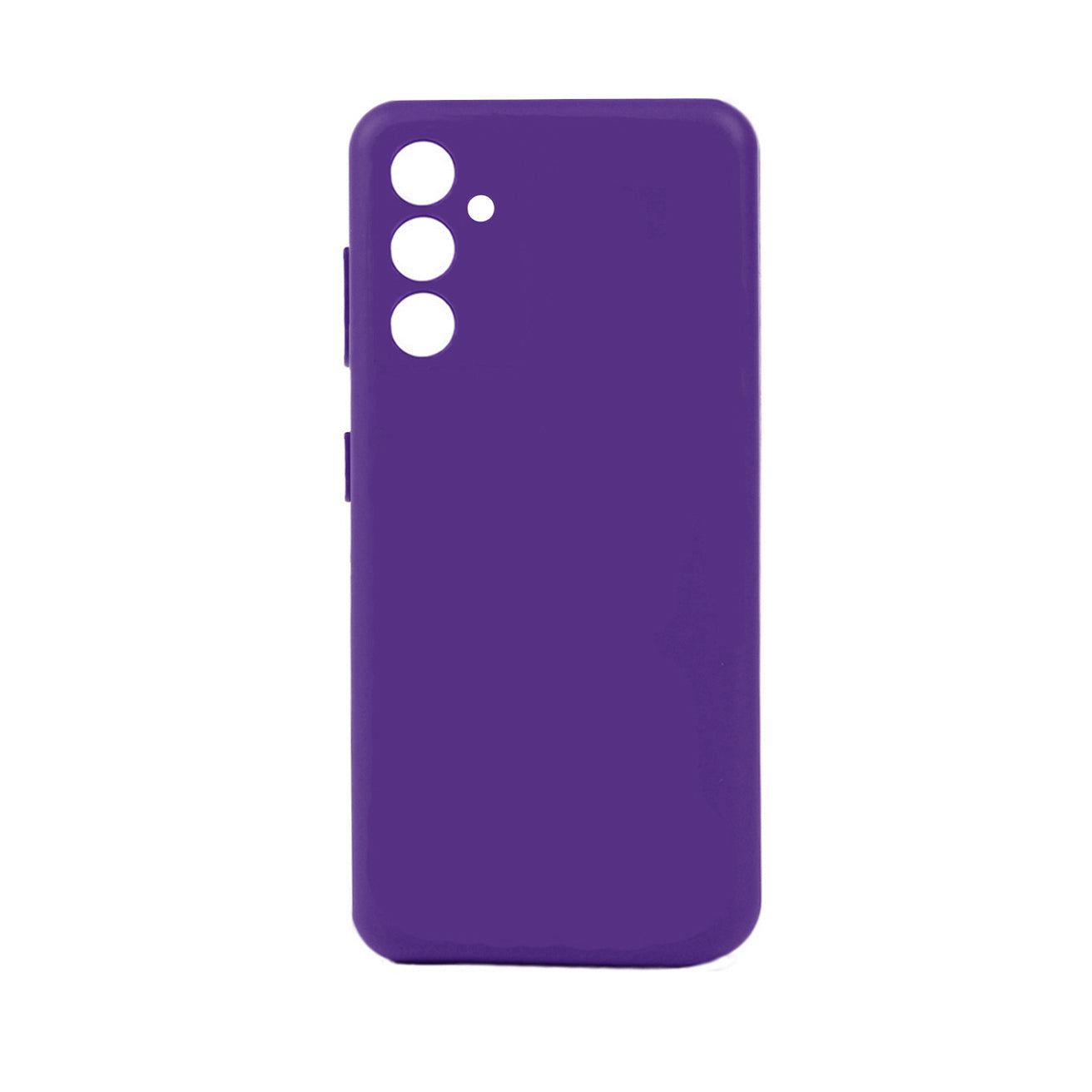 Galaxy A24 Kılıf Zore Biye Silikon Mor
