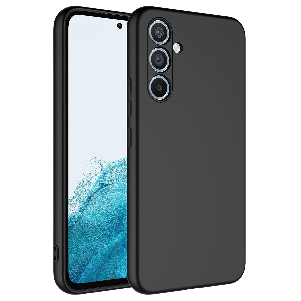 Galaxy A24 Kılıf Zore Mara Lansman Kapak Siyah
