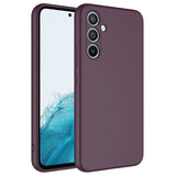 Galaxy A24 Kılıf Zore Mara Lansman Kapak Koyu Mor