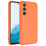 Galaxy A24 Kılıf Zore Mara Lansman Kapak Turuncu