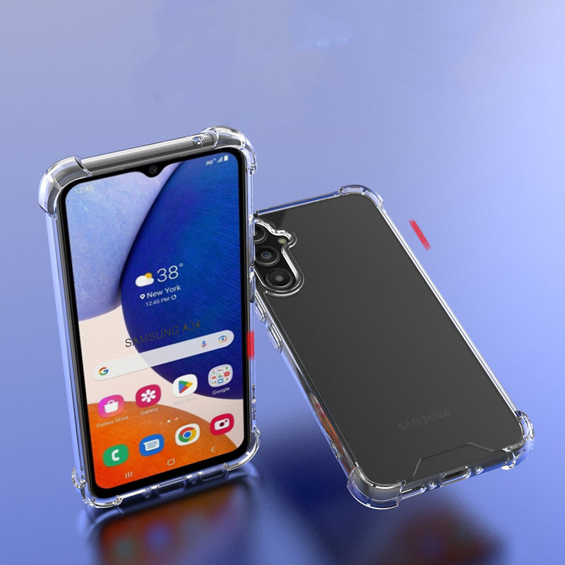 Galaxy A24 Kılıf Zore Nitro Anti Shock Silikon Renksiz