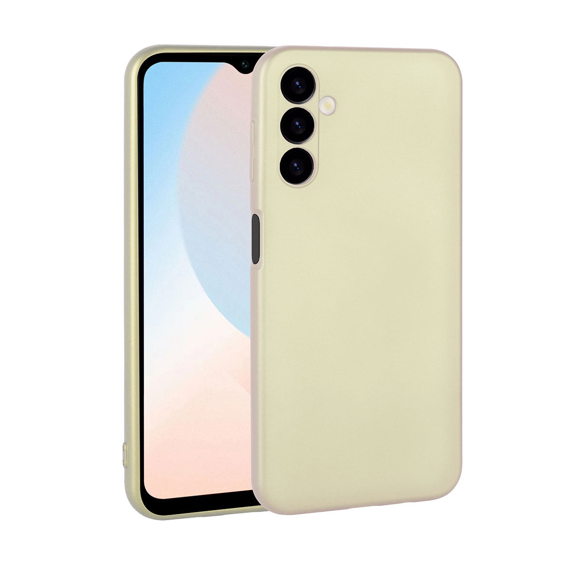 Galaxy A24 Kılıf Zore Premier Silikon Kapak Gold