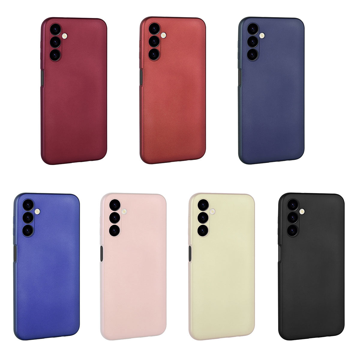 Galaxy A24 Kılıf Zore Premier Silikon Kapak Rose Gold