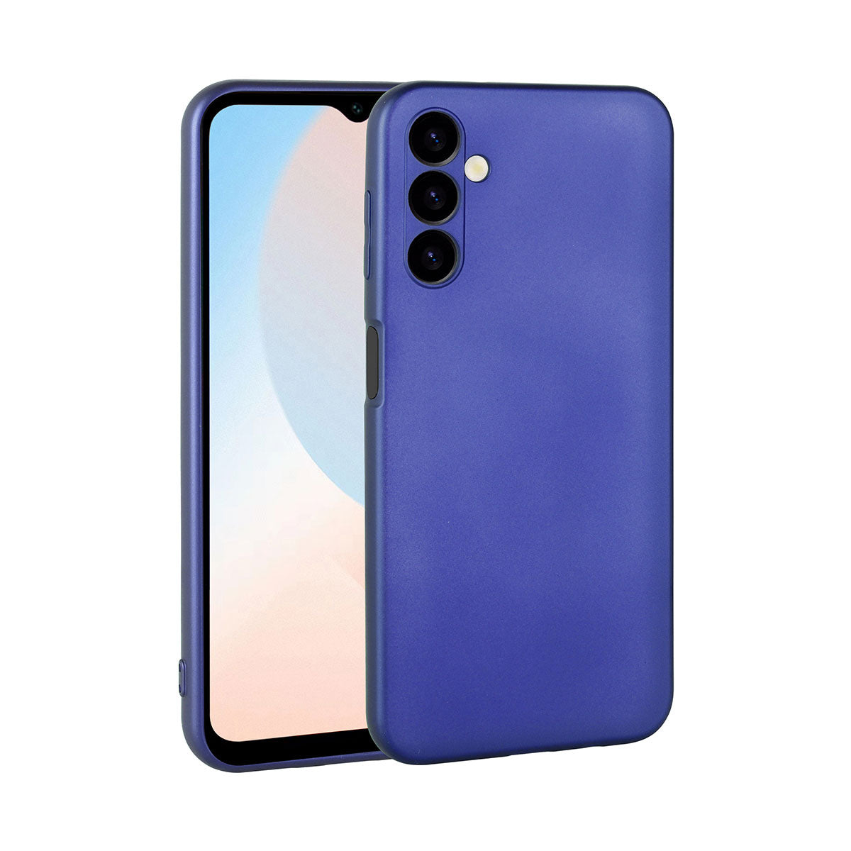 Galaxy A24 Kılıf Zore Premier Silikon Kapak Saks Mavi