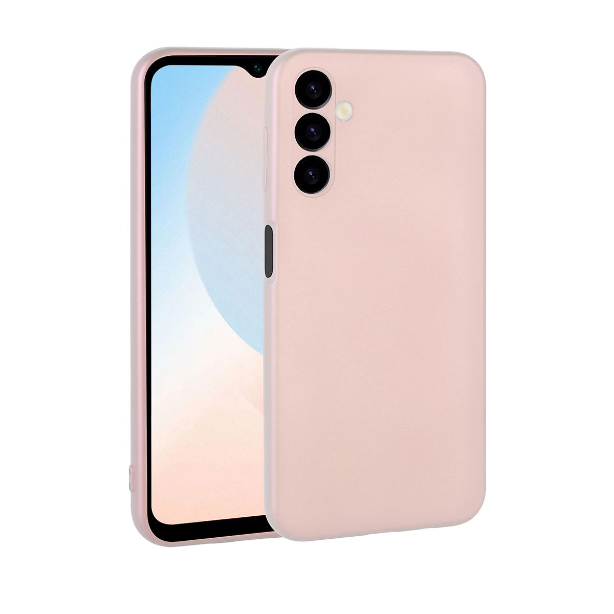 Galaxy A24 Kılıf Zore Premier Silikon Kapak Rose Gold