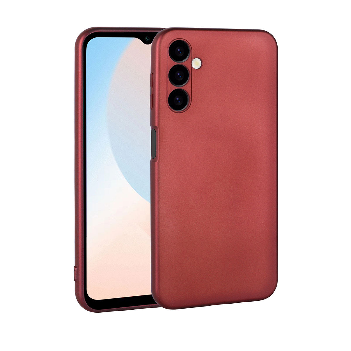 Galaxy A24 Kılıf Zore Premier Silikon Kapak Kırmızı