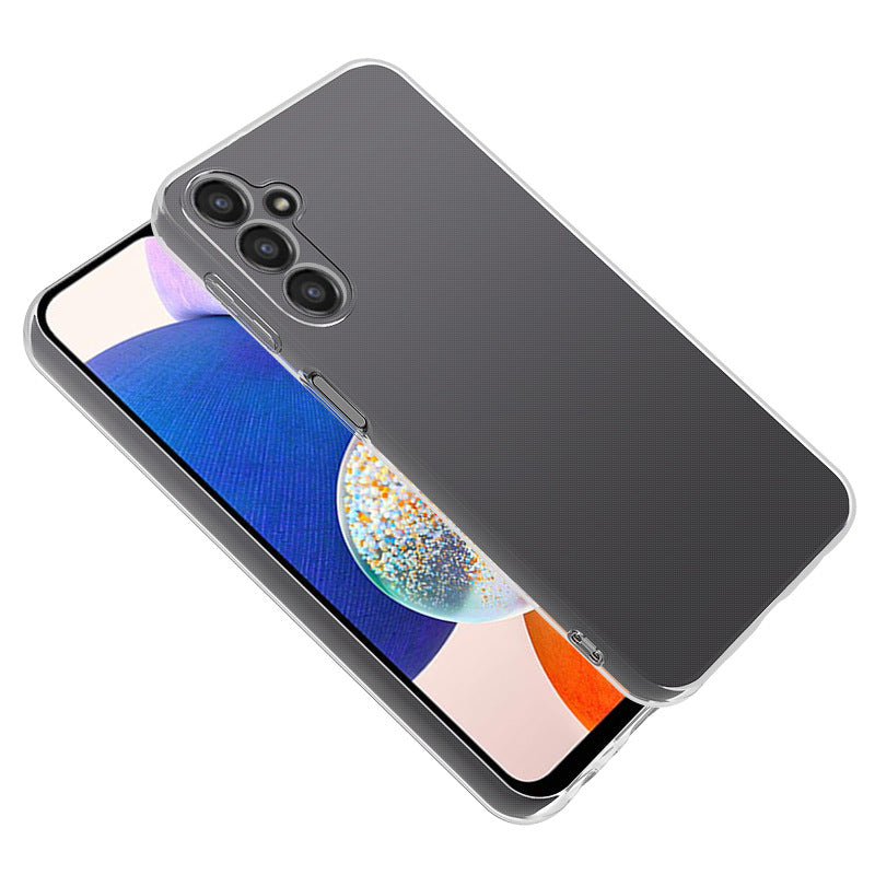 Galaxy A24 Kılıf Zore Süper Silikon Kapak Renksiz