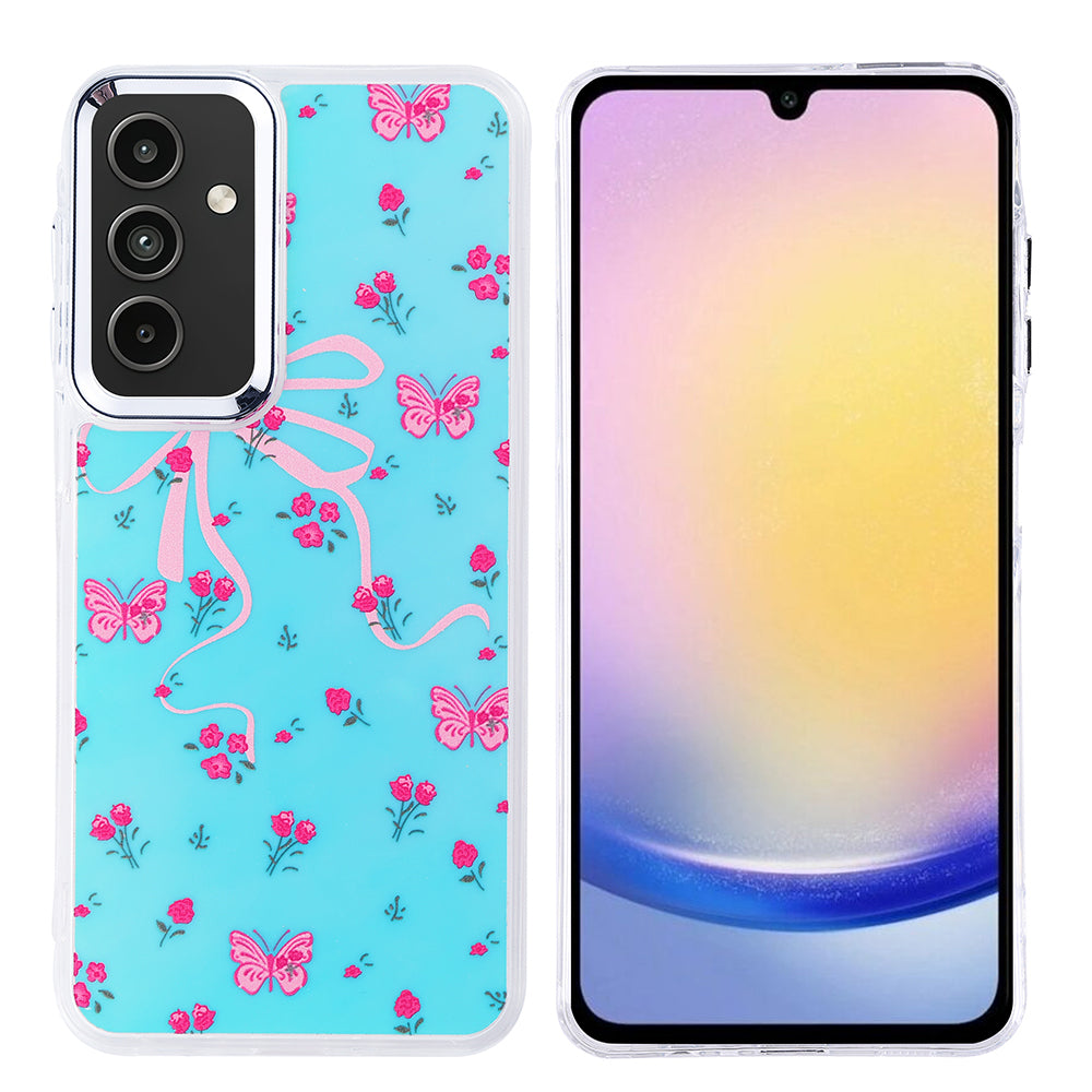 Galaxy A25 Kılıf Airbag Tasarımlı Zore Hadra Kapak Kiraz