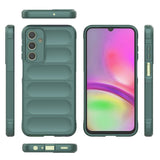 Galaxy A25 Kılıf Esnek TPU Oyuklu Arka Yüzey Tasarımlı Zore Etnik Silikon Kapak Lacivert