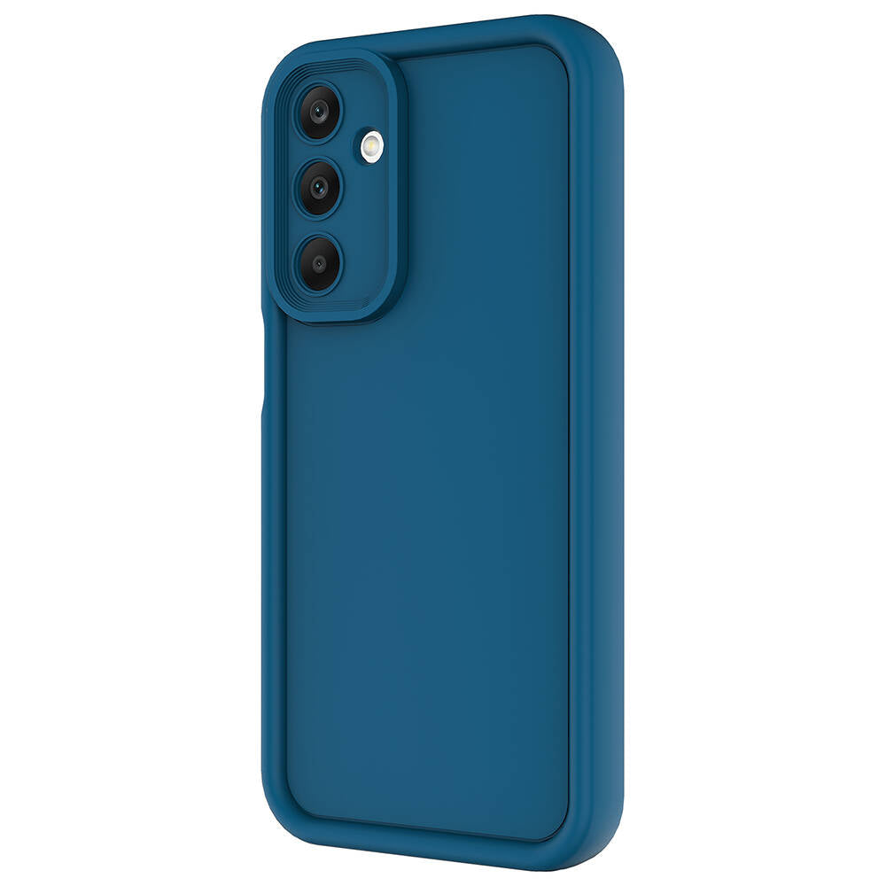 Galaxy A25 Kılıf Kamera Korumalı Zore Ananas Kapak Koyu Yeşil