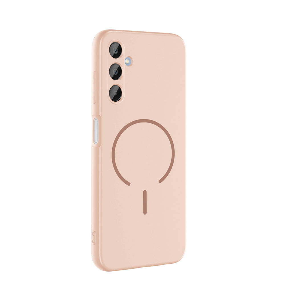 Galaxy A25 Kılıf M-safe Şarj Özellikli Zore Meta Kapak Siyah