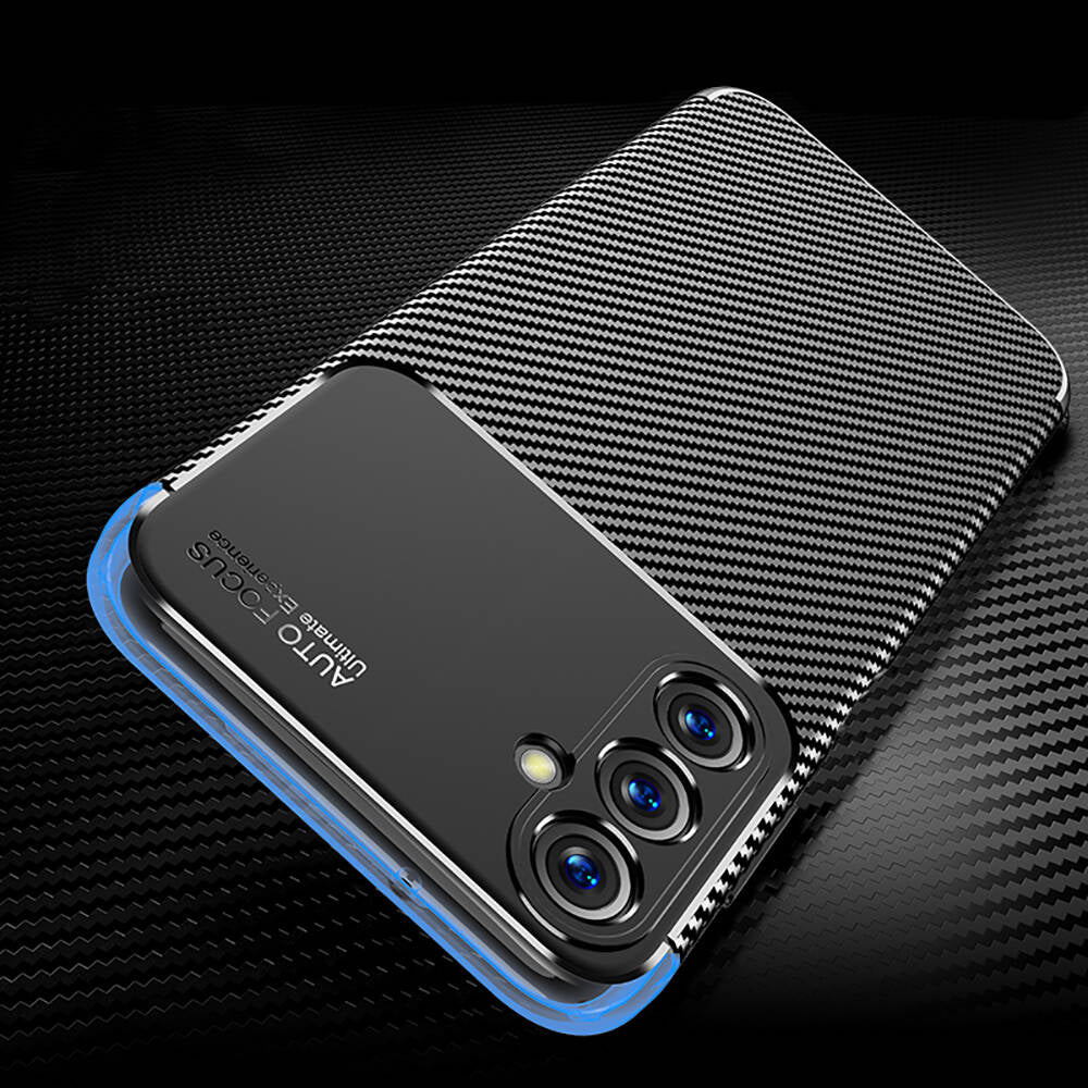 Galaxy A25 Kılıf Zore Negro Silikon Kapak Siyah