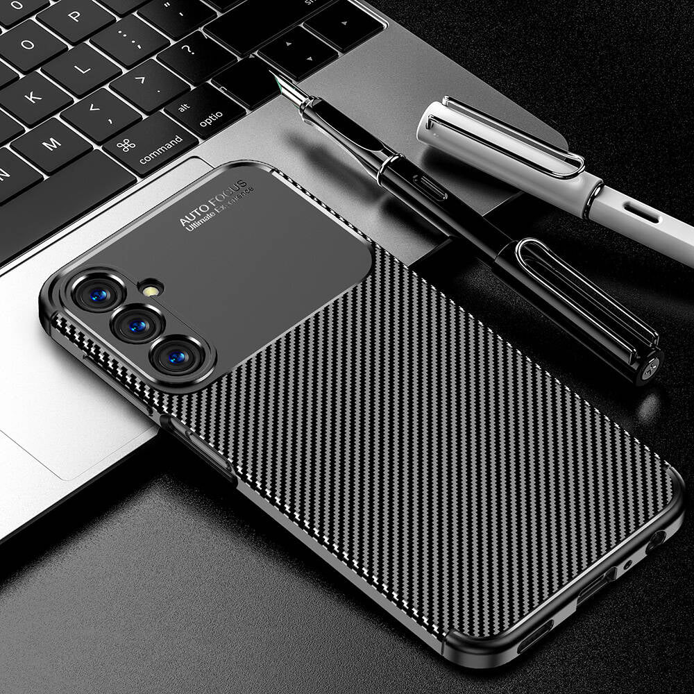 Galaxy A25 Kılıf Zore Negro Silikon Kapak Siyah