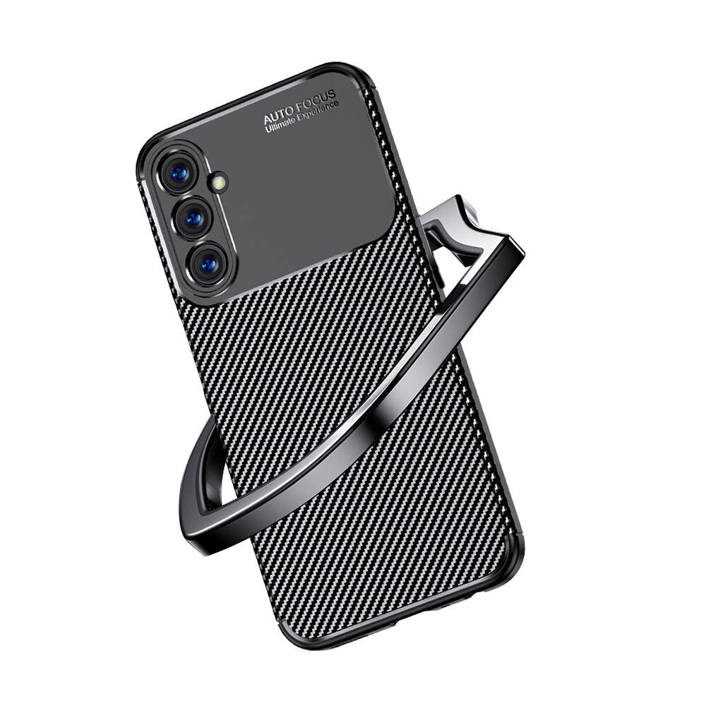 Galaxy A25 Kılıf Zore Negro Silikon Kapak Siyah