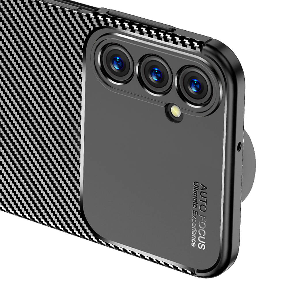 Galaxy A25 Kılıf Zore Negro Silikon Kapak Siyah