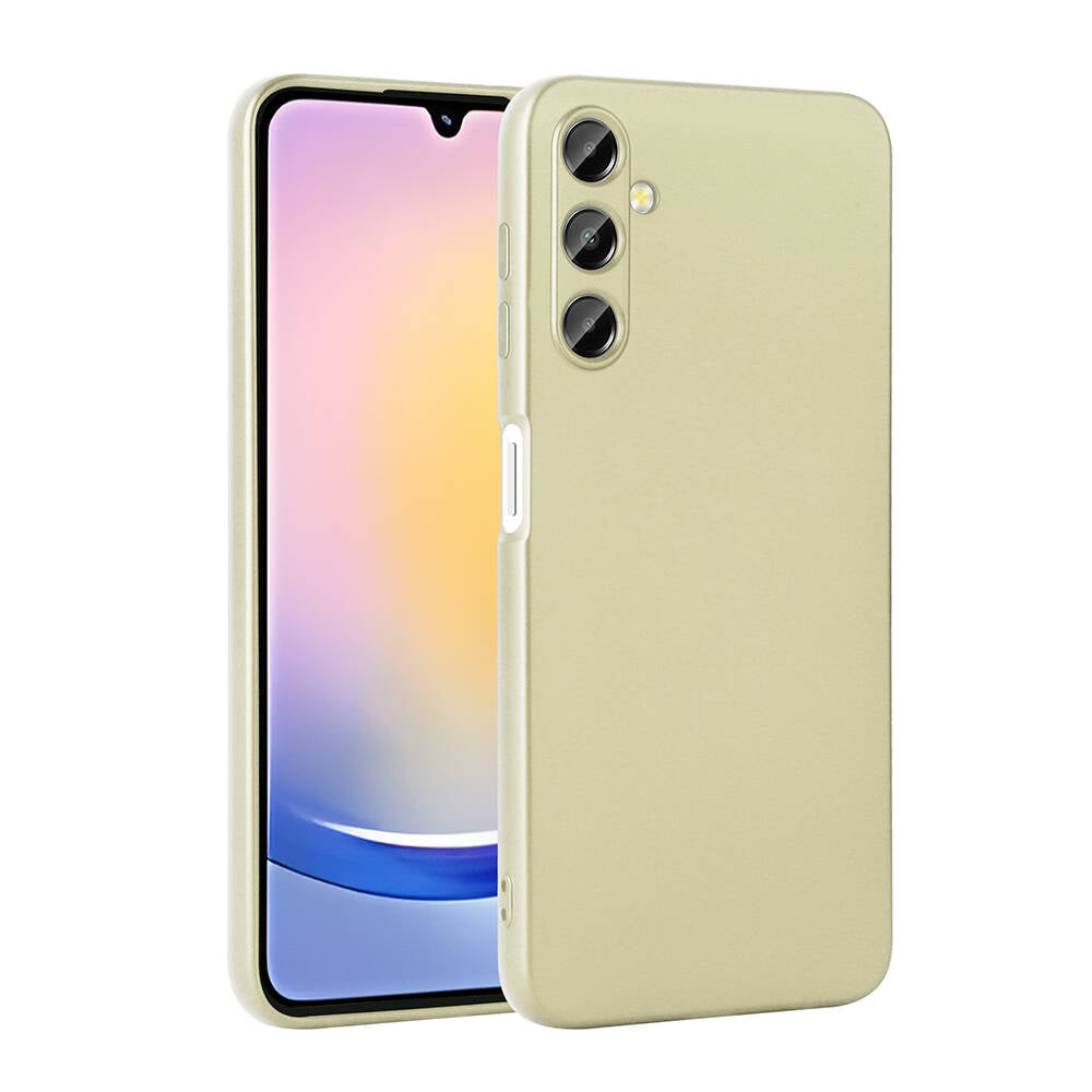 Galaxy A25 Kılıf Zore Premier Silikon Kapak Mürdüm